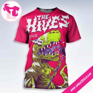 The Hives Lima Peru 2026 Concert Poster On January 25 At Estadio Nacional All Over Print Shirt