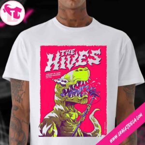 The Hives Lima Peru 2026 Concert Poster On January 25 At Estadio Nacional T-Shirt