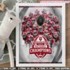 The Kings Indiana Hoosiers National Championship College Football Playoff 2026 Home Decor Poster Canvas
