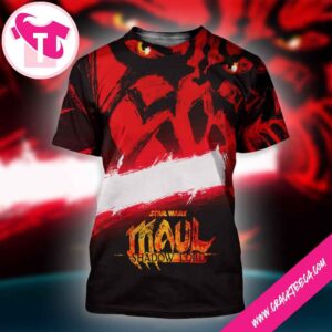 The Star Wars Maul Shadow Lord Official Poster For Two-Episode On April 6 2026 On Disney All Over Print Shirt