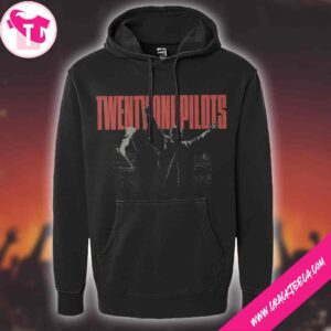 Twenty One Pilots More Than We Ever Imagined Exclusive Film Merchandise 2026 Imagined Black Pull Over Washed Hoodie Shirt