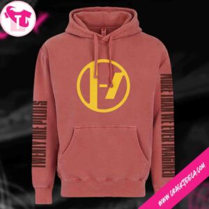 Twenty One Pilots More Than We Ever Imagined Exclusive Film Merchandise 2026 Imagined Red Pull Over Hoodie Shirt