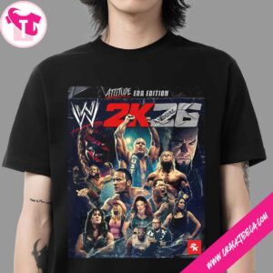 WWE 2k26 Attitude Era Edition T-Shirt