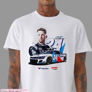 William Byron Reveals 2026 Nascar Cup Series No 24 Valvoline Chevrolet Paint Scheme From All Angles T-Shirt